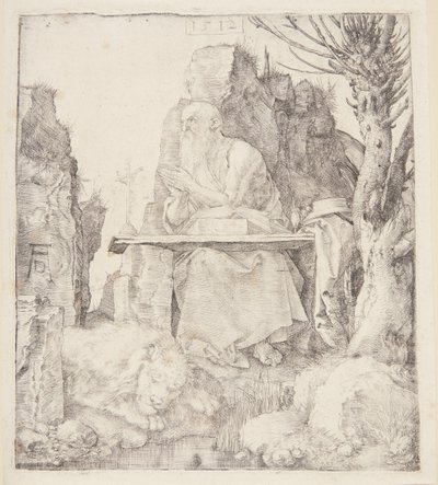 Saint Jérôme près d