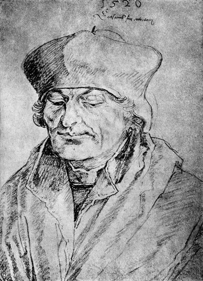 Érasme de Rotterdam, 1520 - Albrecht Dürer