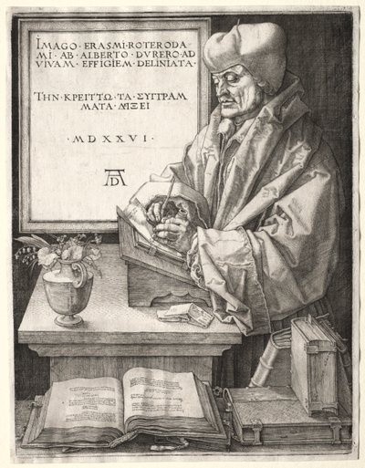 Érasme de Rotterdam - Albrecht Dürer
