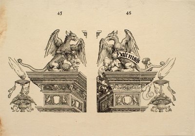 Détail 45 et 46 - Albrecht Dürer