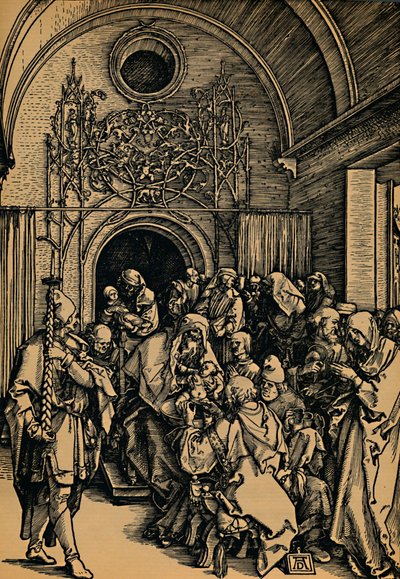Die Belchneidung Christi, Circoncision du Christ, vers 1505 - Albrecht Dürer