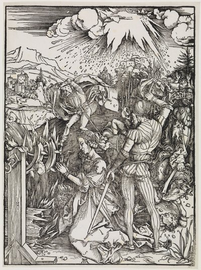 La décapitation de sainte Catherine - Albrecht Dürer