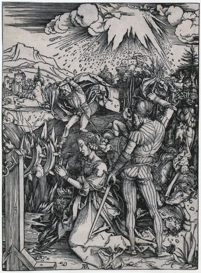 Le martyre de sainte Catherine - Albrecht Dürer