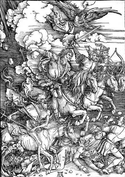 Die Offenbarung des Johannes: 4. Die vier apokalyptischen Reiter - Albrecht Dürer
