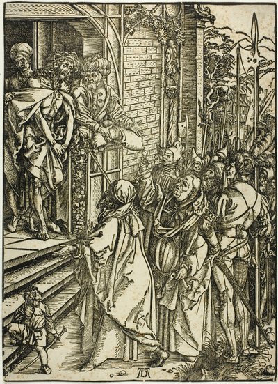 Ecce Homo - La Présentation du Christ, de La Grande Passion - Albrecht Dürer