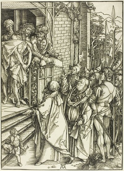 Ecce Homo - La présentation du Christ, de La Grande Passion - Albrecht Dürer