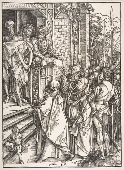 Ecce Homo, de la série La Grande Passion, vers 1498-99 - Albrecht Dürer