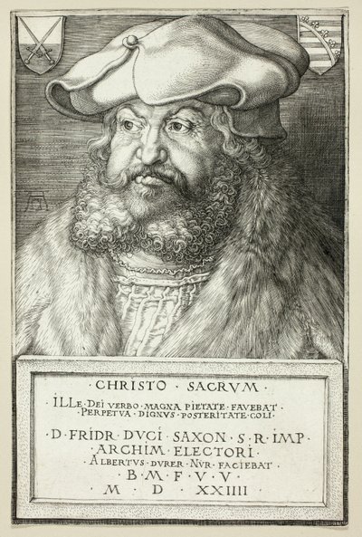 Électeur Frédéric le Sage de Saxe - Albrecht Dürer