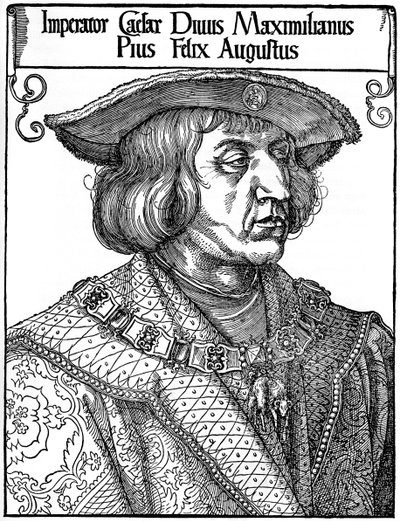 Empereur Maximilien Ier, 1519, 1936 - Albrecht Dürer