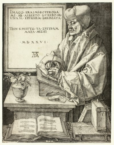 Érasme de Rotterdam - Albrecht Dürer
