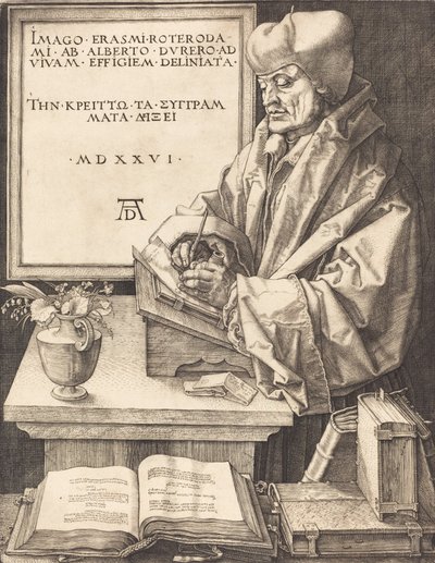 Érasme de Rotterdam - Albrecht Dürer