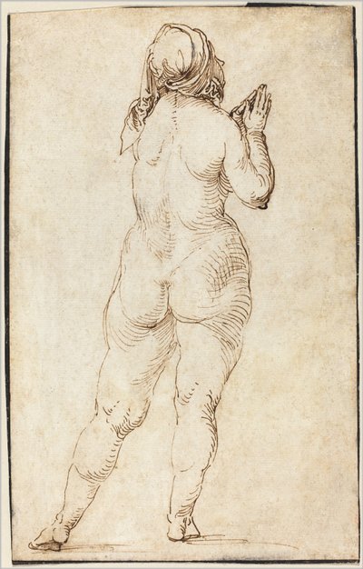 Femme Nue Priant - Albrecht Dürer