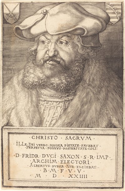 Frédéric le Sage, Électeur de Saxe - Albrecht Dürer