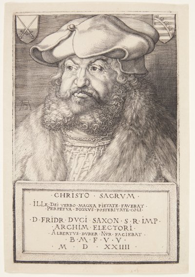 Frédéric le Sage, Électeur de Saxe - Albrecht Dürer