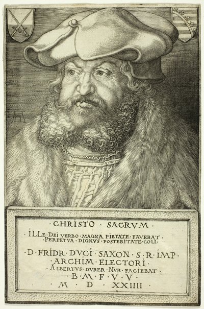 Frédéric le Sage, Électeur de Saxe - Albrecht Dürer