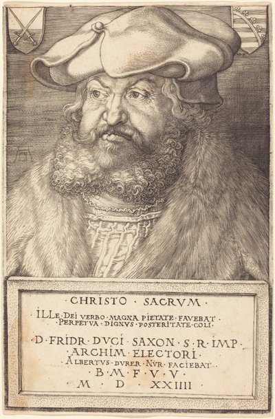 Frédéric le Sage, électeur de Saxe - Albrecht Dürer