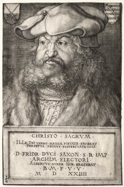 Frédéric le Sage, Électeur de Saxe, 1524 - Albrecht Dürer