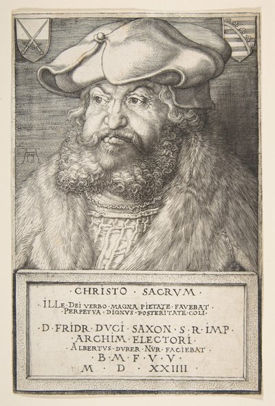 Frédéric le Sage, électeur de Saxe - Albrecht Dürer