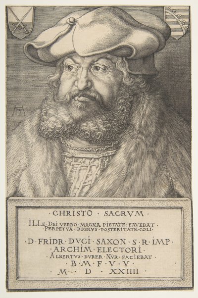 Frédéric le Sage, Électeur de Saxe, 1524 - Albrecht Dürer
