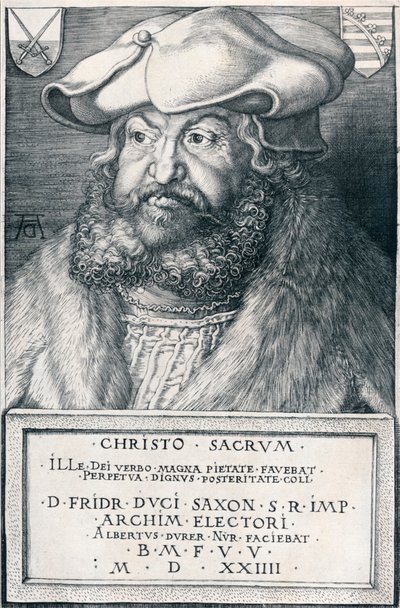 Frédéric le Sage, Électeur de Saxe, 1524 1906 - Albrecht Dürer