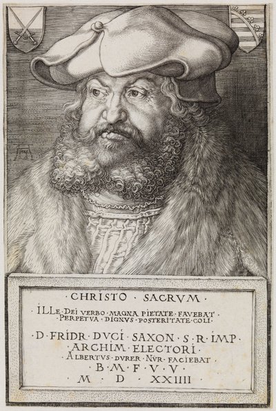 Frédéric le Sage, électeur de Saxe - Albrecht Dürer
