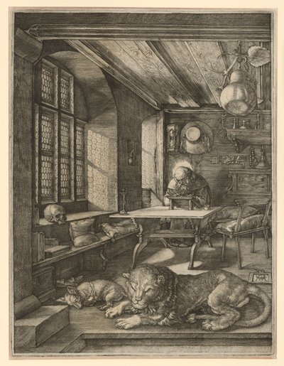 Saint Jérôme dans son étude - Albrecht Dürer