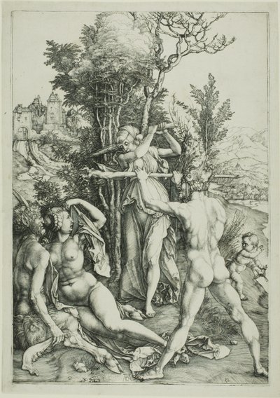 Hercule à la croisée des chemins (Jalousie) - Albrecht Dürer
