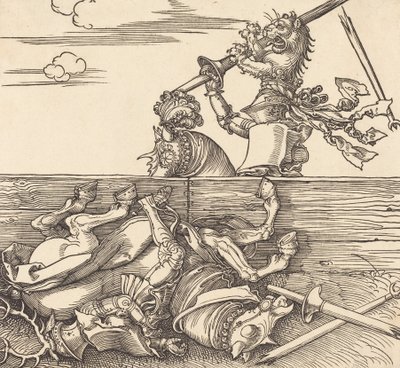 Joute italienne, vers 1516 - Albrecht Dürer