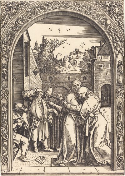 Joachim et Anne à la Porte Dorée - Albrecht Dürer