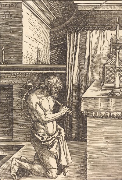 Le Roi David faisant pénitence - Albrecht Dürer