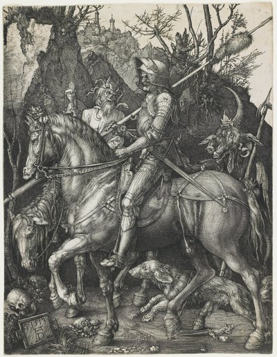 Le Chevalier, la Mort et le Diable - Albrecht Dürer