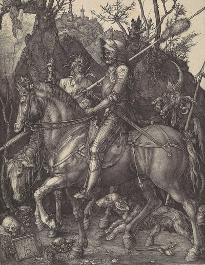 Le Chevalier, la Mort et le Diable - Albrecht Dürer