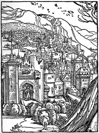 Paysage, 1498 - Albrecht Dürer