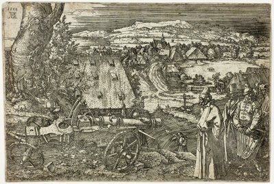 Paysage avec canon - Albrecht Dürer