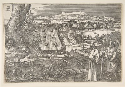 Paysage avec un canon - Albrecht Dürer