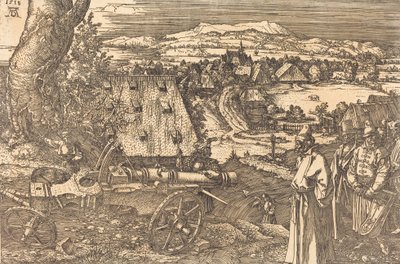 Paysage avec le canon, 1518 - Albrecht Dürer