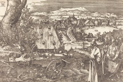 Paysage avec le canon, 1518 - Albrecht Dürer