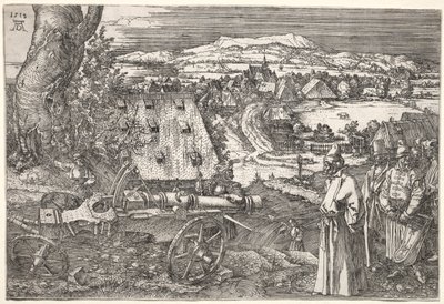 Paysage avec le canon, 1518 - Albrecht Dürer