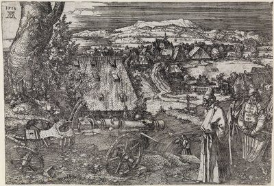 Paysage avec canon (Le grand canon ; Le canon) - Albrecht Dürer