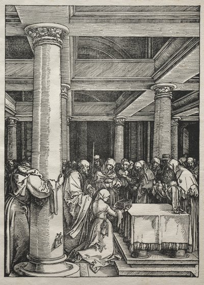 Vie de la Vierge : Présentation de Jésus au Temple - Albrecht Dürer