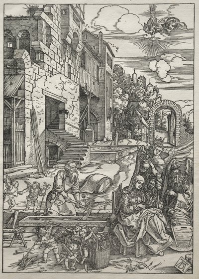 Vie de la Vierge : Le Repos en Égypte - Albrecht Dürer