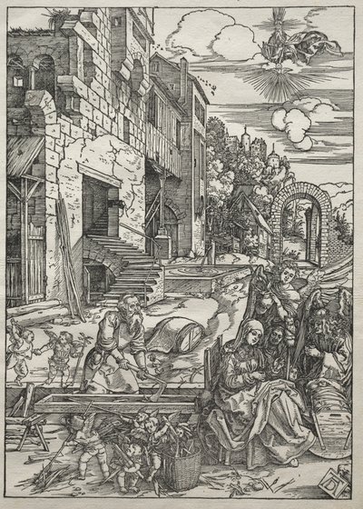 Vie de la Vierge : Le Repos en Égypte, 1504-1505 - Albrecht Dürer