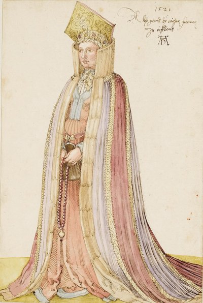 Dame livonienne, 1521 - Albrecht Dürer