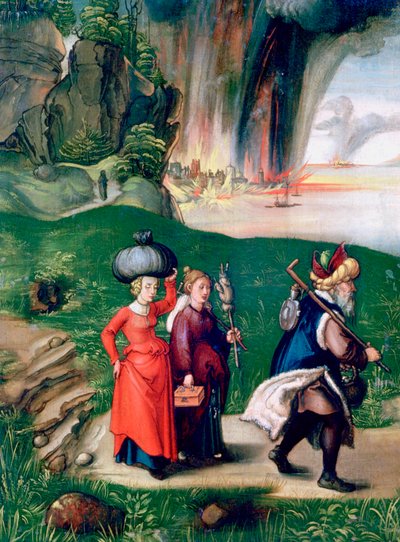 Loth et ses filles, 1496-1499 - Albrecht Dürer