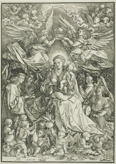 Madonna Reine des Anges - Albrecht Dürer