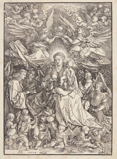 Madonna Reine des anges - Albrecht Dürer