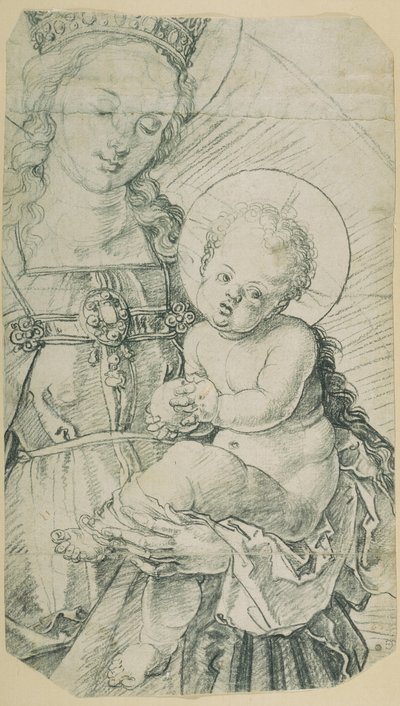Madone et Enfant, 1514 - Albrecht Dürer