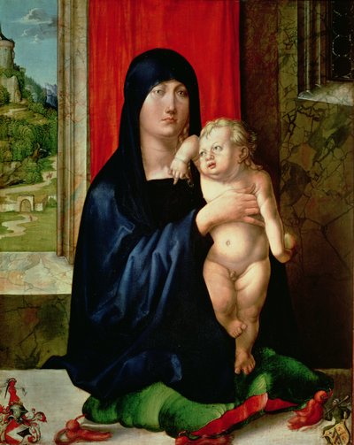 Madone et Enfant, vers 1496-99 - Albrecht Dürer