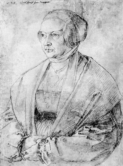 Margarete von Brandenburg-Ansbach, 1525, 1936 - Albrecht Dürer