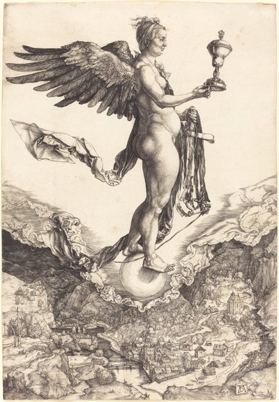 Némésis (La grande fortune) - Albrecht Dürer